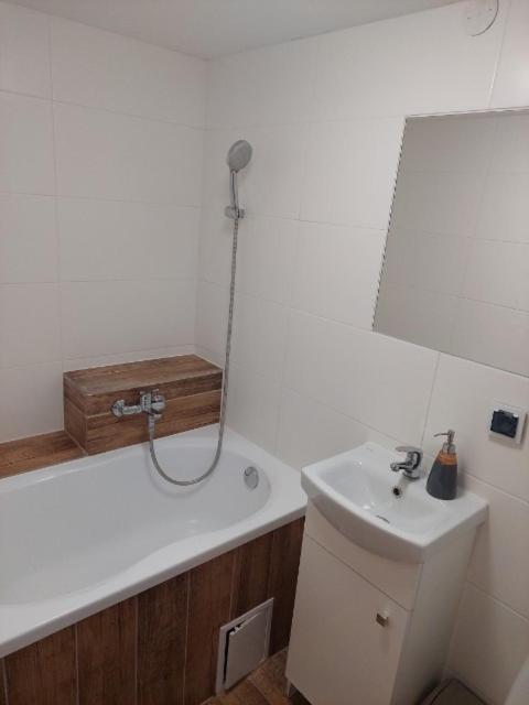 Miedzy Owcami Apartment Sromowce Wyzne Bagian luar foto